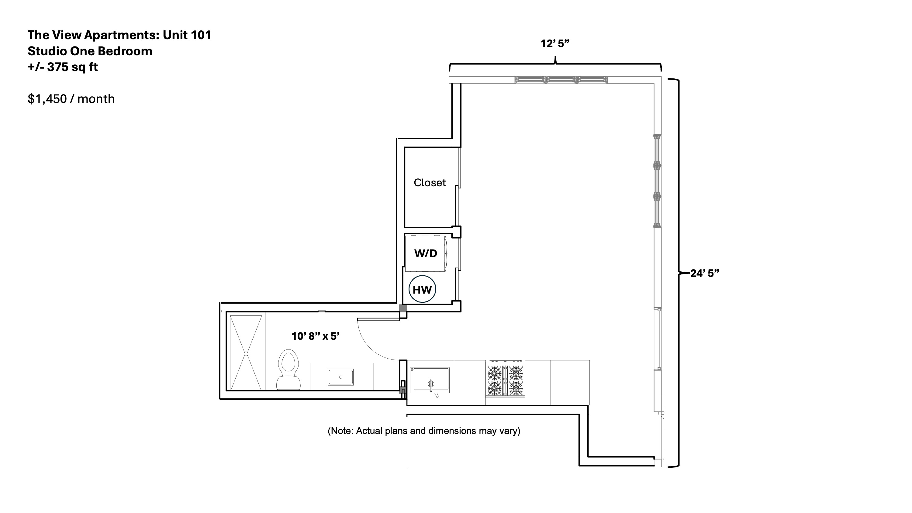 Unit 101 Floor Plan