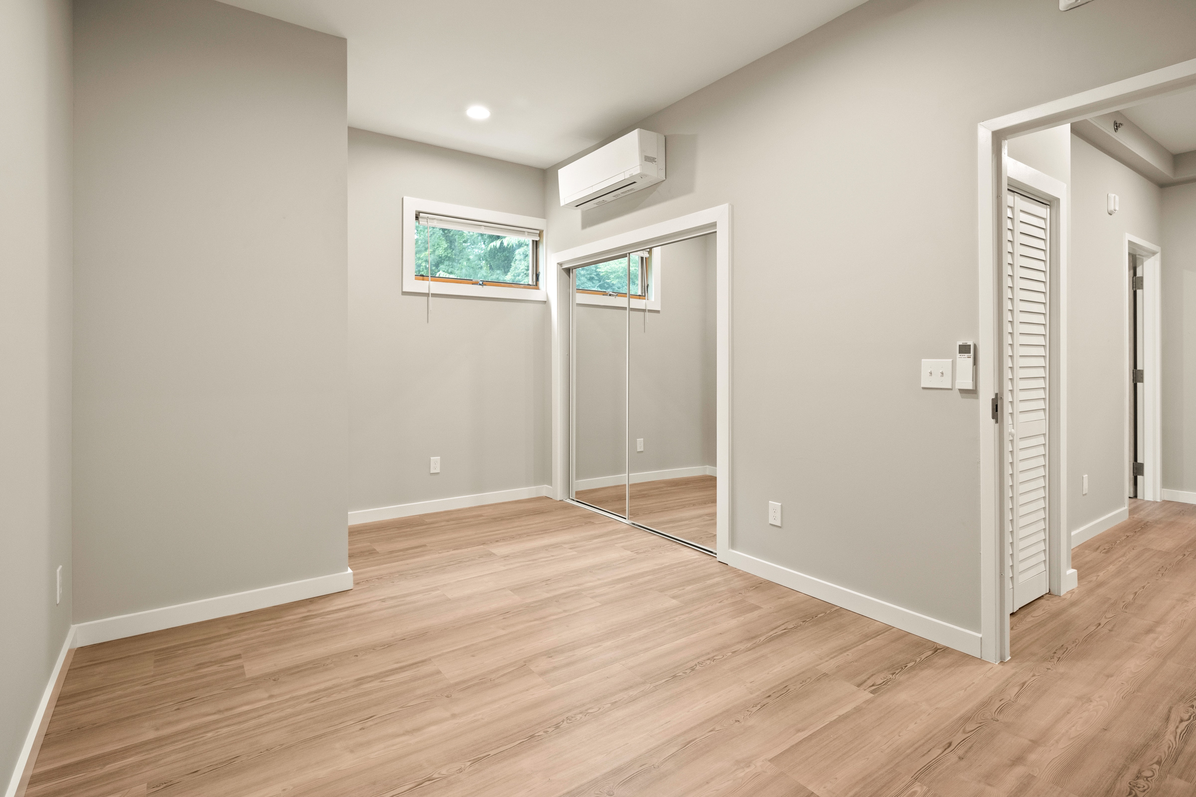 Unit 102 - Bedroom with closet