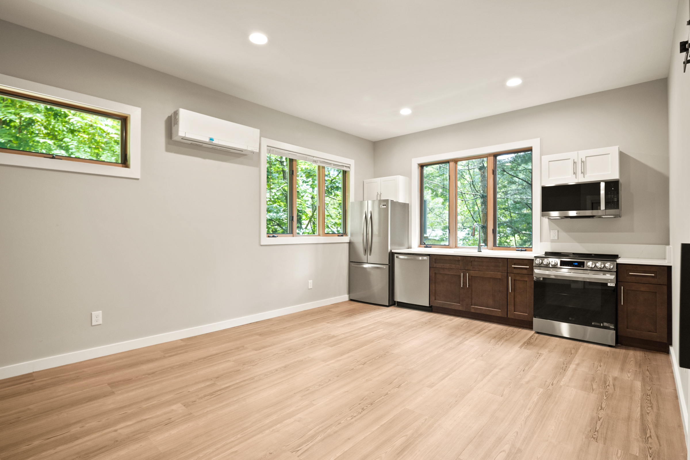 Unit 103 - Kitchen-living layout